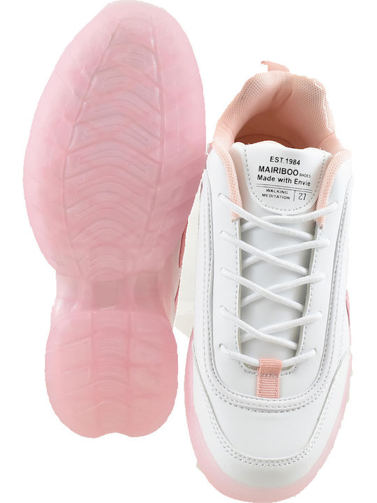 Invisible Γυναικεία Chunky Sneakers Ροζ