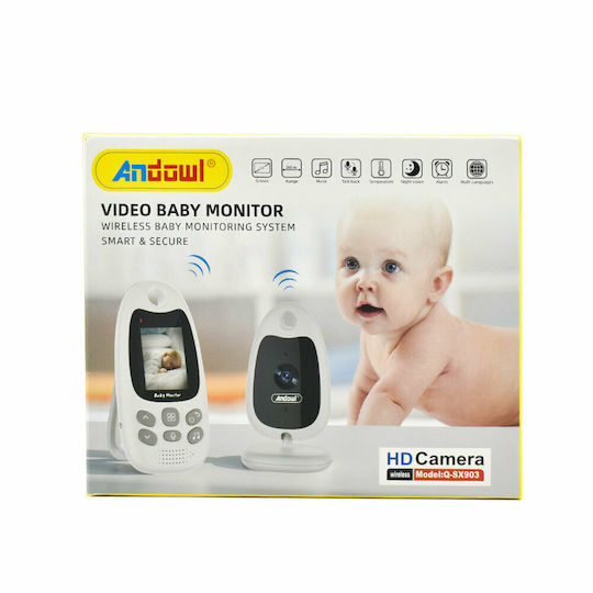 Andowl Wireless Baby Monitor , Two-way Communication & Lullabies