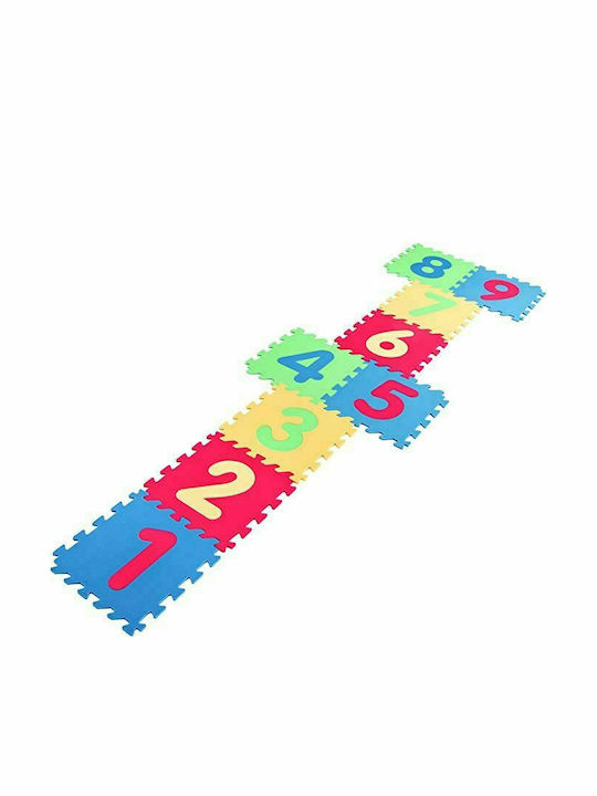 Pilsan Kids Educational Floor Puzzle with Numbers 9pcs