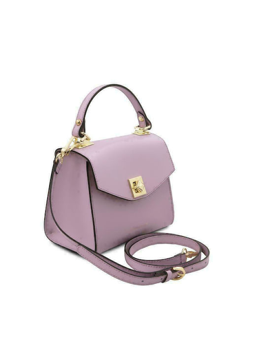 Tuscany Leather Leather Women's Bag Hand Lilac