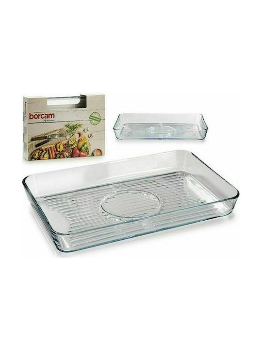 Pasabahce Fontene Ορθογώνιο Πυρίμαχο Σκεύος Γυάλινο 40x27x5cm