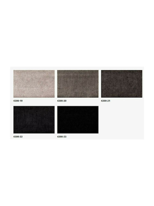 Victoria Pat Dublu Tapițat cu Material Textil pentru Saltea 150x200cm În Diferite Culori