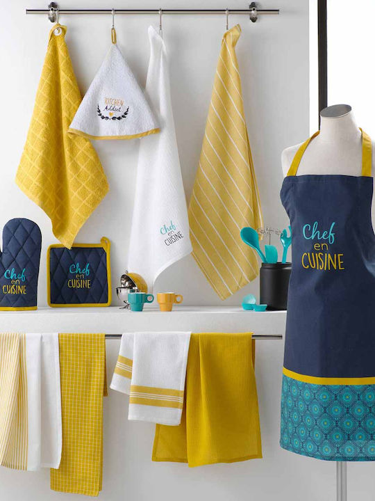 Kipper Chef Ποδιά Κουζίνας Μπλε 84x60cm