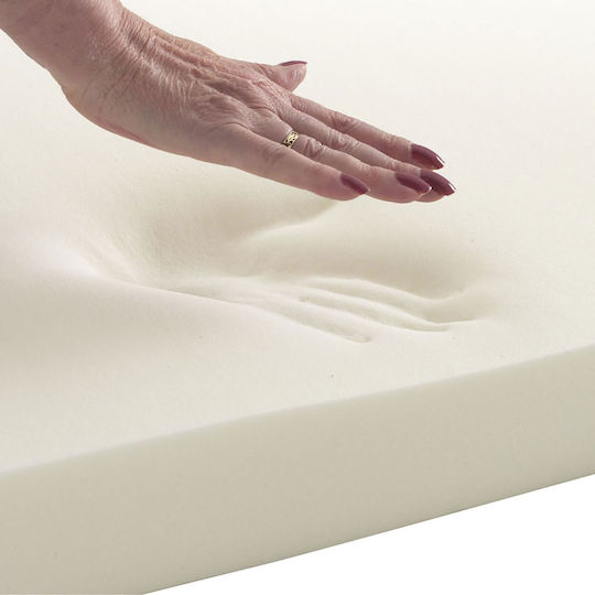 Anna Riska Matratzentopper Memory Foam King Size Memory-Schaum mit Abnehmbarem Bezug & Gummibändern 180x200x5cm