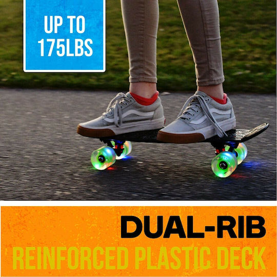 Flybar Cruiser με LED Complete Penny Board Μπλε