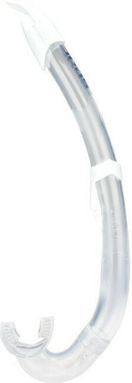 Seac Flash Snorkel Alb cu Vârf de Silicon