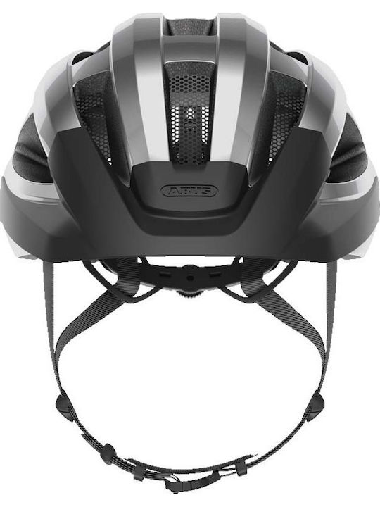 Abus Macator Bicycle Helmet Mountain / Road Silver