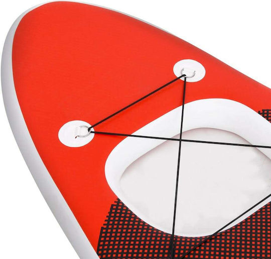 vidaXL Дъска SUP с Дължина 3.3m Червена