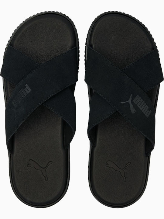 Women's Flat Sandals Flatforms in Black Color