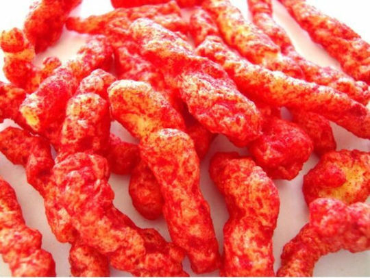 Cheetos Gepuffte Snacks Flammend heiß Glutenfrei 99.2gr
