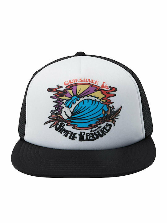 Quiksilver Kids' Hat Jockey Fabric Youth Hard Shred Black