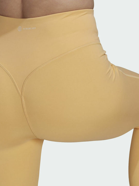 Hyperglam Schulung Frauen Lang Leggings Hochgeschnitten Pulse Amber