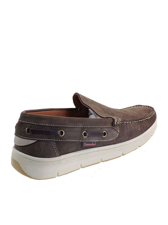 Men's Leather Moccasins Brown