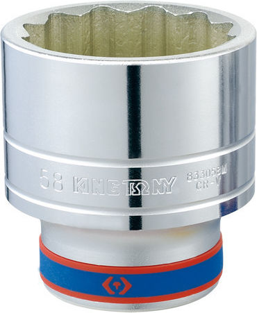 King Tony Socket Phillips with Square Drive 1/2" Diameter 17mm