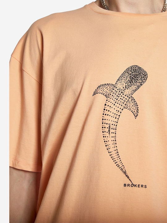 T-shirt Πορτοκαλί