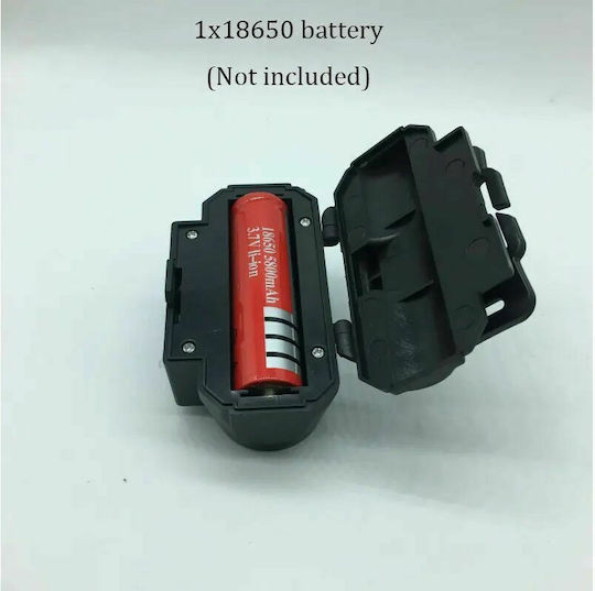 Rechargeable Headlamp LED Dual Function with Maximum Brightness 650lm BL-611 Black