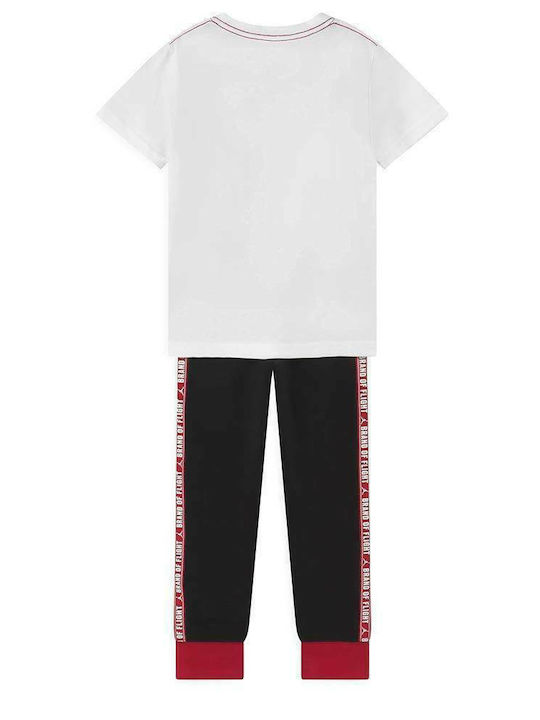 Jordan Kids Set with Pants Summer 2pcs White