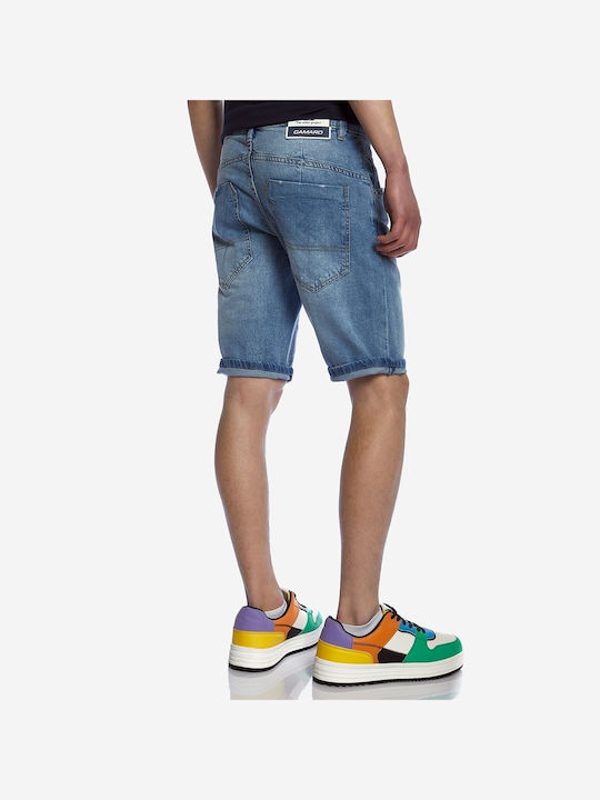 Camaro Herrenshorts Jeans Blau