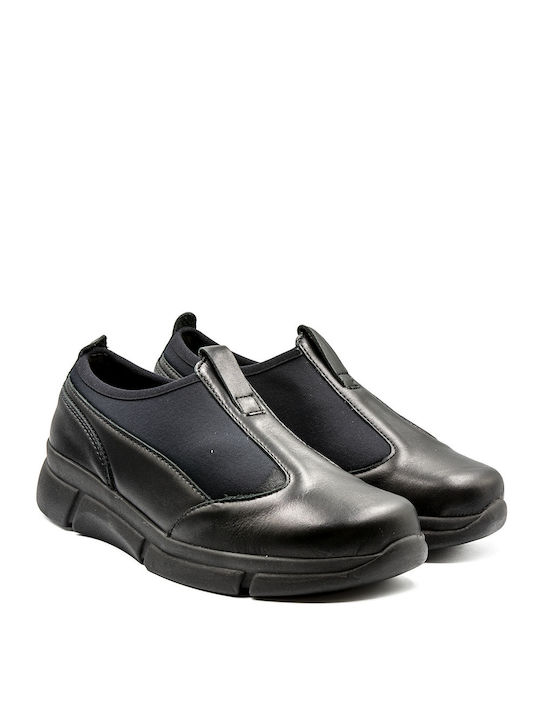 Berkemann Anatomic Women's Leather Slip-Ons Black