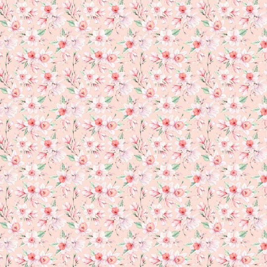 Lino Home Καρέ Τραπεζομάντηλο Cesira Pink 90x90εκ.
