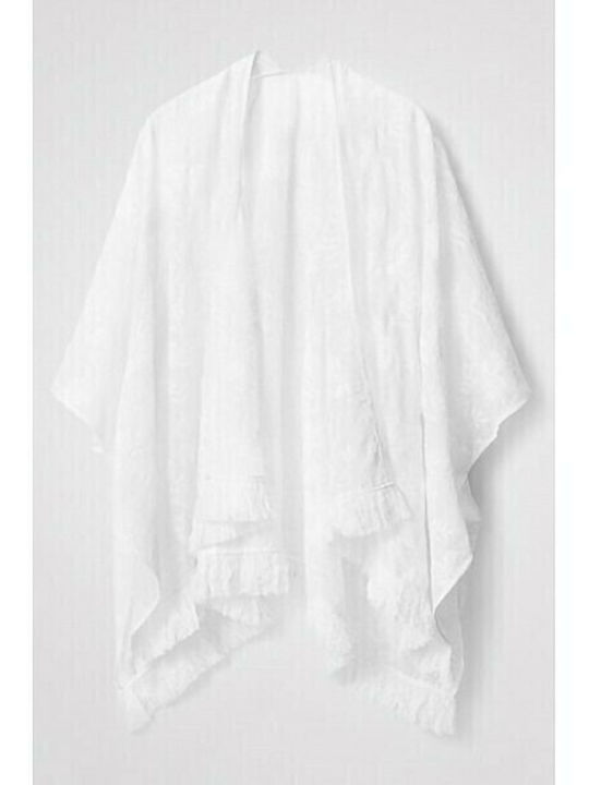 Desigual Clara Women's Mini Kimono Beachwear White