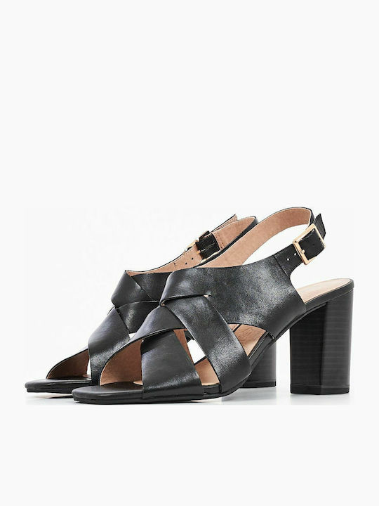 Women's Leather Sandals Anatomic Black