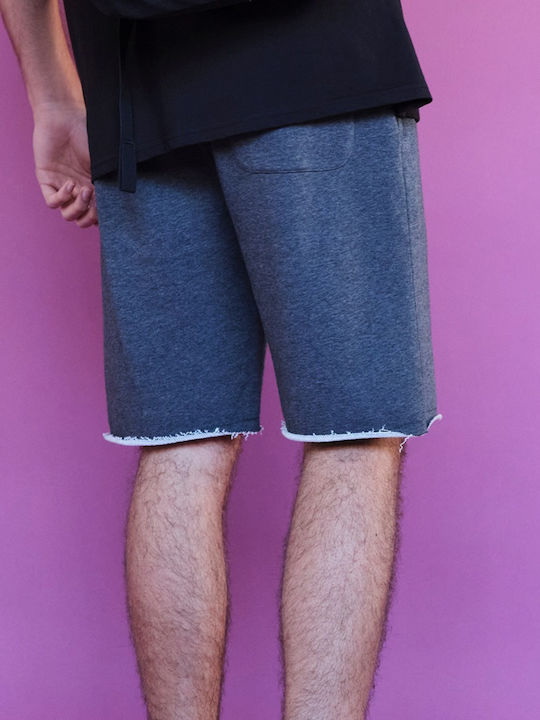 Basehit Sportliche Herrenshorts Gray