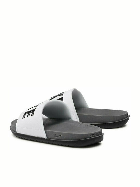 Offcourt Men's Slides White
