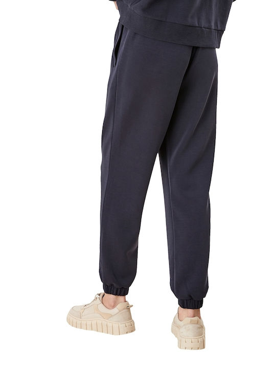 S.Oliver Damen-Sweatpants Jogger Marineblau