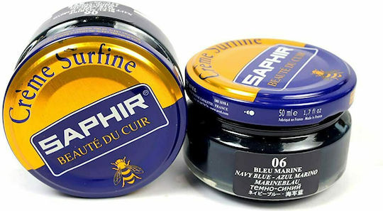 Saphir Creme Surfine Боя за Кожени обувки Военноморските сили 50мл