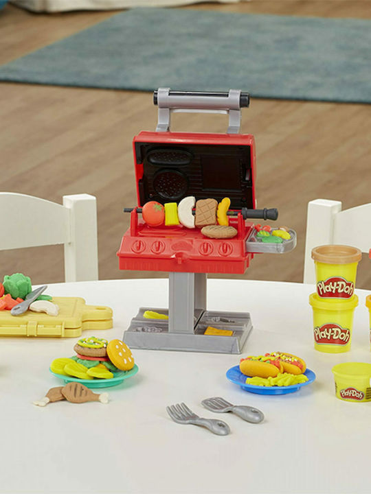 Lumânare cu jucărie Play-Doh Kitchen Creations Grill 'n Stamp pentru 3+ Ani Hasbro