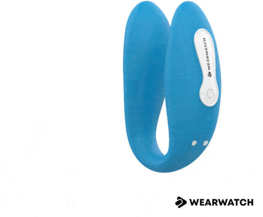 Wearwatch Dual Pleasure Wireless Technology WatchMe Vibrator für Paare mit Fernbedienung Indigo/Jet Black