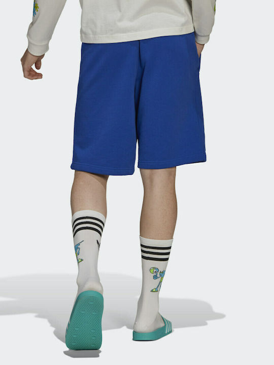 adidas Graphics Stoked Fish Αθλητική Ανδρική Βερμούδα Bold Blue