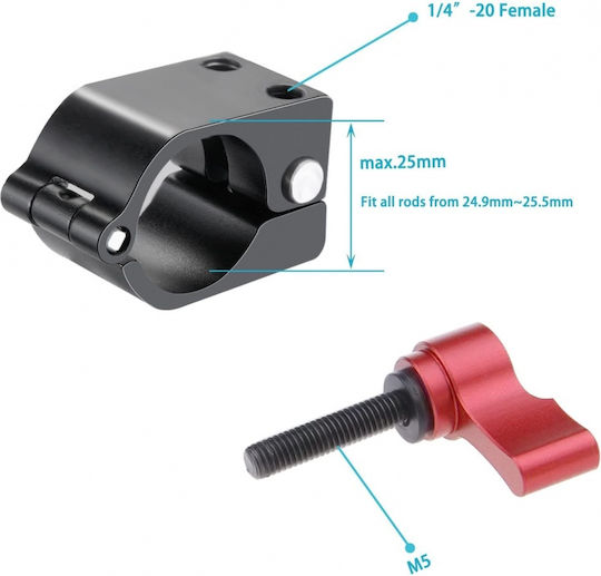 Neewer Field Monitor Mount Accessory 14-inch Screw and 360-Degree Rotatable