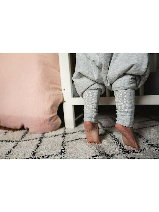 Grobag Summer Sleeping Bag with Feet Steppee 1 Tog Grey Marl