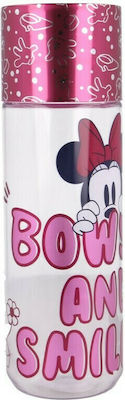 Stor Sticlă pentru Copii Minnie Plastic Roz 590ml