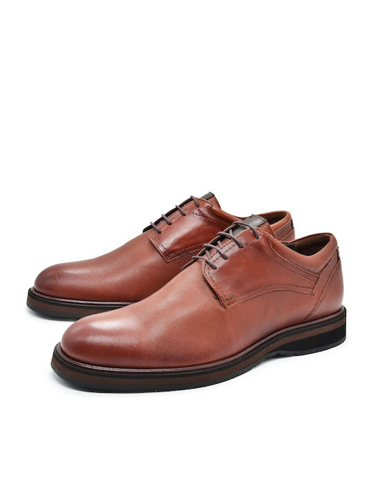 Δερμάτινα Ανδρικά Casual Παπούτσια Cognac