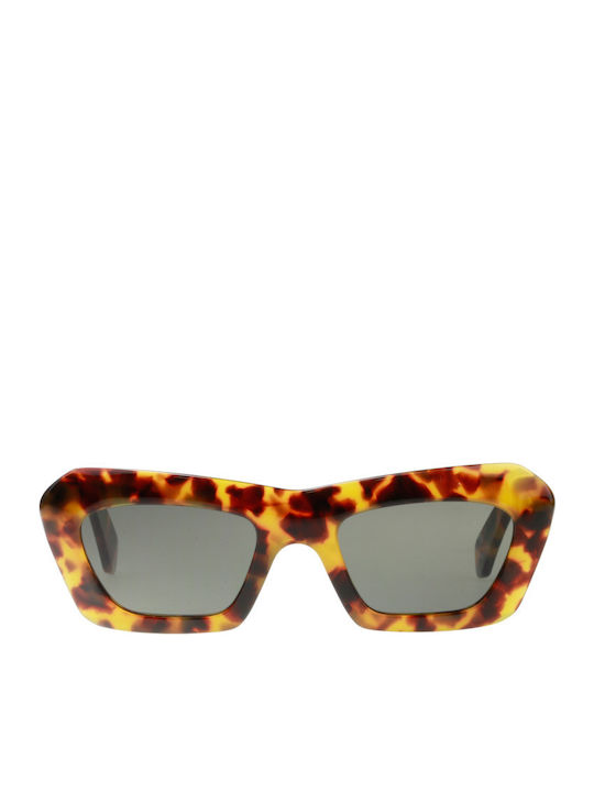 Retrosuperfuture Zenya Women's Sunglasses with Plastic Frame Spotted Havana