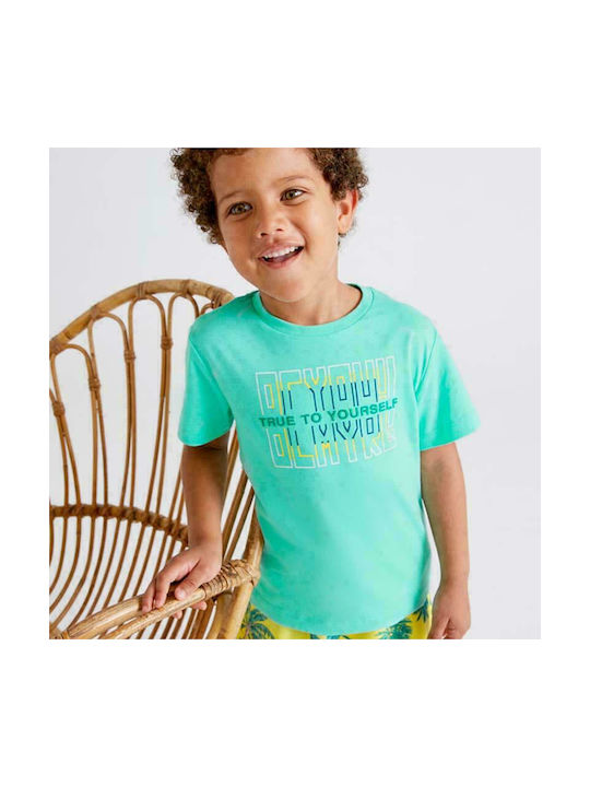 Mayoral Kids T-shirt Turquoise