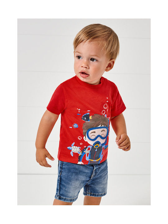 Mayoral Kids T-shirt Red