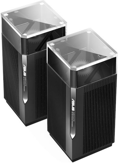 Asus ZenWiFi Pro ET12 WiFi Mesh Network Access Point Wi‑Fi 6 Tri Band (2.4 & 5 & 5GHz) in Double Kit
