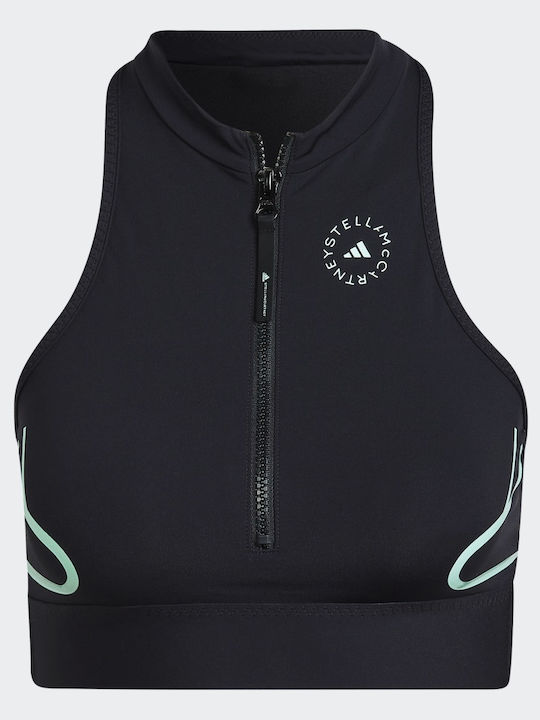 By Stella Mccartney Beach Defender Bikini Sutien sport Negru