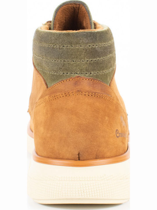 Leather Tabac Brown Men's Boots Anatomical