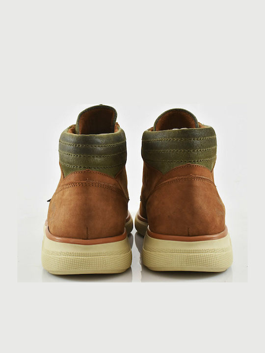 Leather Tabac Brown Men's Boots Anatomical