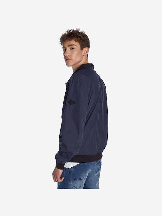 Camaro Men's Bomber Jacket Navy Blue