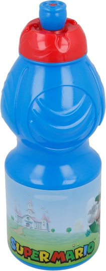 Stor Детска Бутилка за Вода Super Mario Пластмасова Синя 400ml