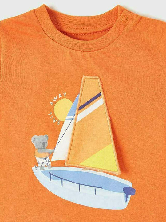Tricou pentru copii Portocaliu Play