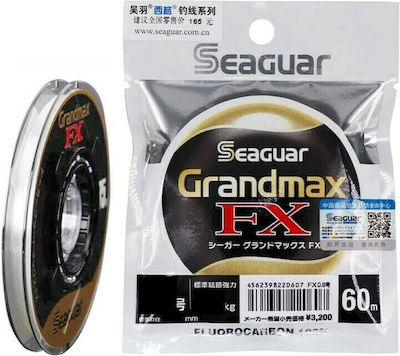 Seaguar Grand Max FX 1120060 Πετονιά Ψαρέματος Fluorocarbon 60m / 0.31mm / 1.68kg