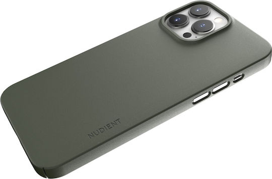 Nudient Thin Back Cover Πλαστικό 1mm Pine Green (iPhone 13 Pro)