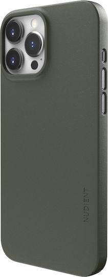 Nudient Thin Back Cover Plastic 1mm Pine Green (iPhone 13 Pro Max)